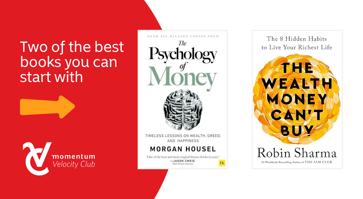 The Psychology Of Money and The Wealth Money Can't Buy &ndash; two inspirational books to get you started on the power of habit stacking.
